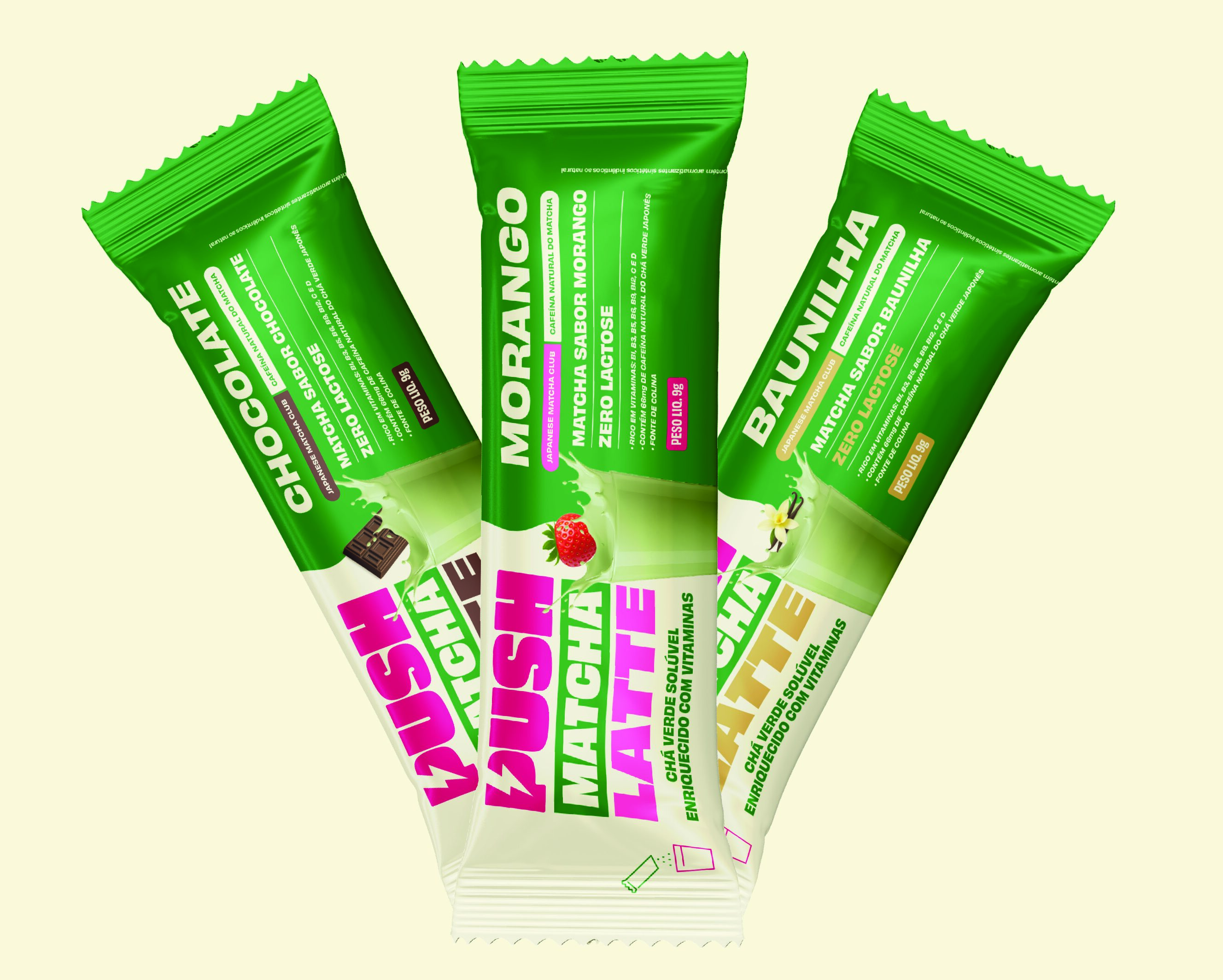 Matcha com sabor? Push & Pow lança sachês que prometem revolucionar seu dia a dia