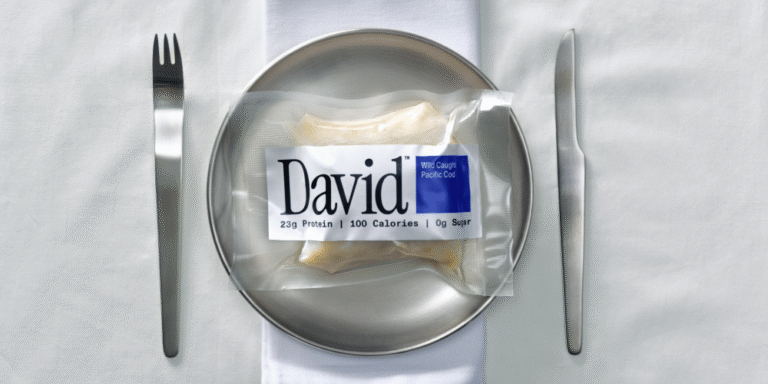 Nova aposta da David Protein: peixe cru e congelado com 23g de proteína