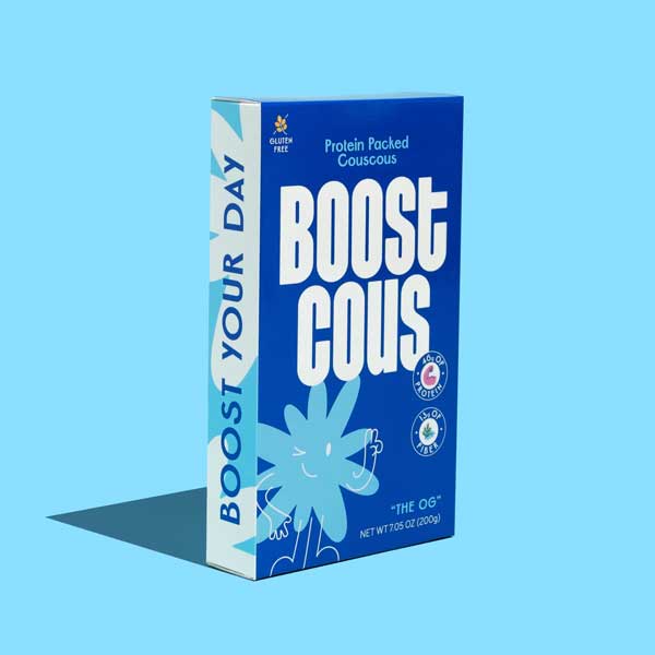 Boostcous Lança Couscous Proteico com 46g de Proteína e 13g de Fibra por Porção