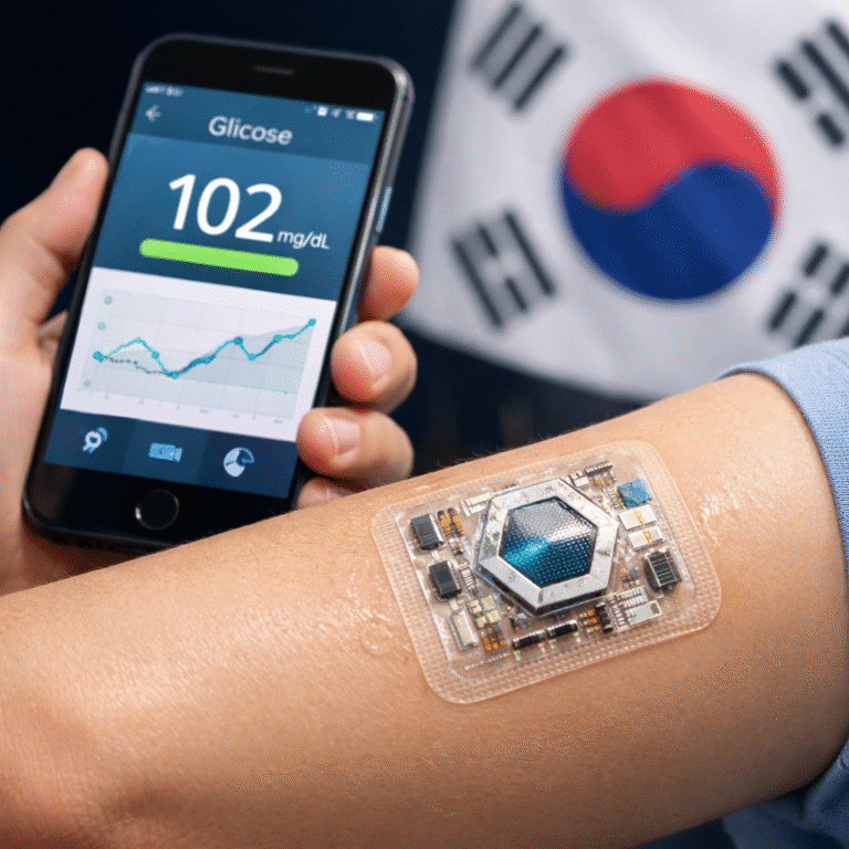 Coreia do Sul desenvolve patch de suor que monitora a glicose