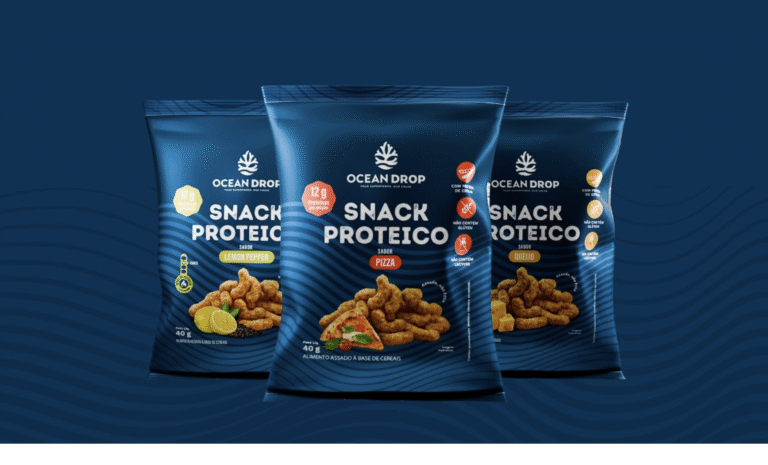 Ocean Drop amplia portfólio com snacks proteicos veganos para a rotina real