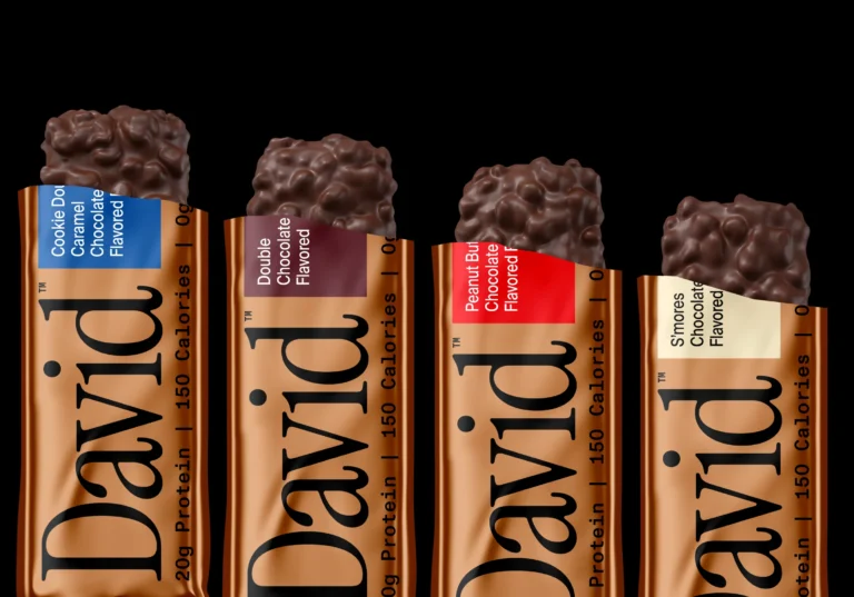 David lança linha Bronze e reposiciona a proteína como indulgência funcional