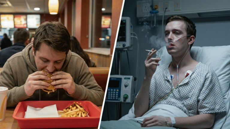 Estudo compara consumo de ultraprocessados com tabagismo