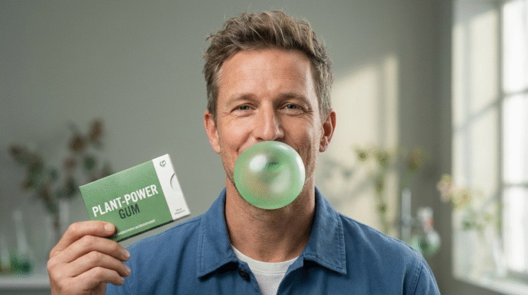 Cientistas criam chiclete feito de plantas que mata vírus na boca