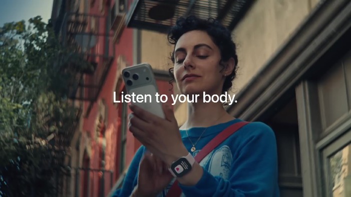 Apple cria campanha para te incentivar a ouvir seu próprio corpo