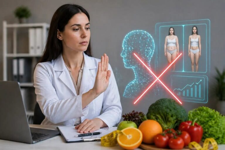 Nutricionistas agora são proibidos de usar IA para simular resultados
