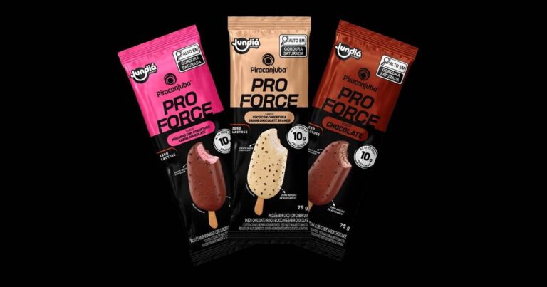 Piracanjuba entra na febre e lança sorvetes com 10g de proteína