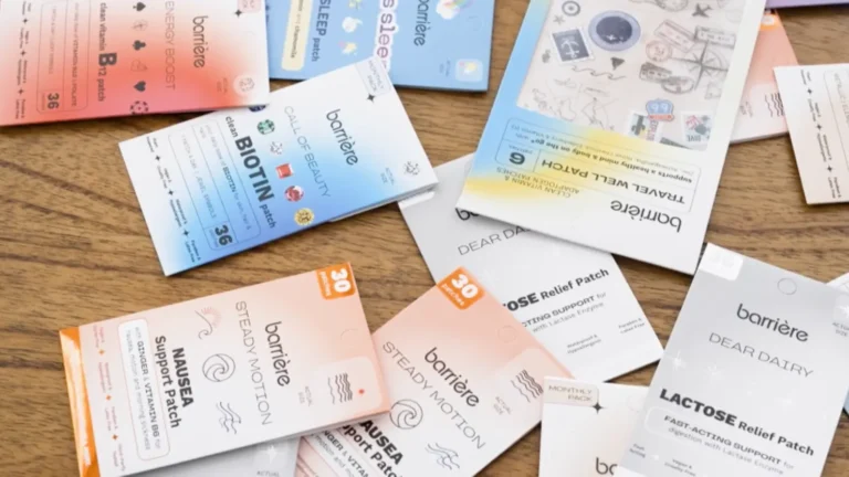 Empresa americana inova ao criar suplementos em formato de adesivo