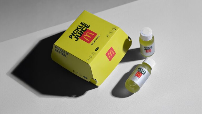 McDonald’s cria bebida medicinal feita de picles para combater câimbras