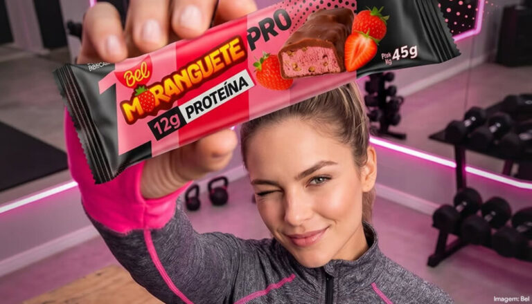 Doce com sabor de infância Moranguete ganha versão com proteínas