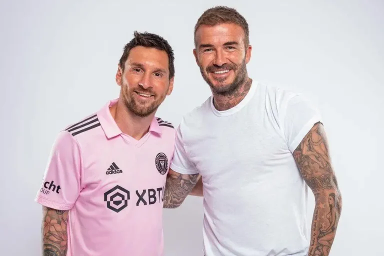 Time do Messi agora tem parte da marca de suplemento do Beckham