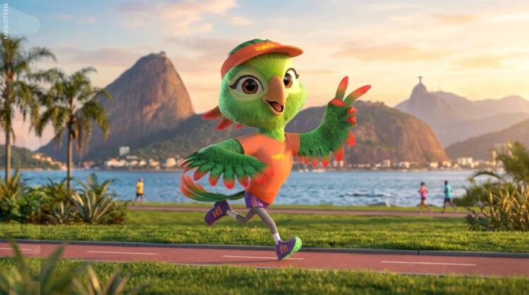 Maratona do Rio ganha um novo mascote oficial chamado “Mara”