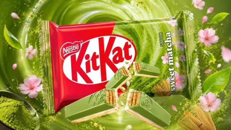 KitKat ganha um novo sabor de Matcha, o queridinho do mundo wellness