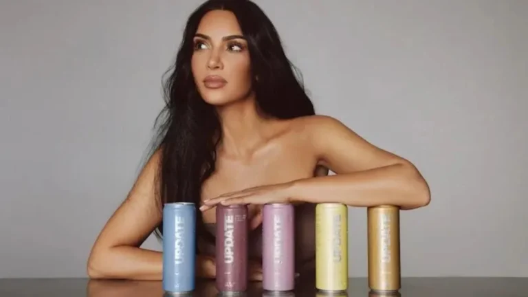 Kim Kardashian lança energético com zero açúcar, zero calorias e sem cafeína