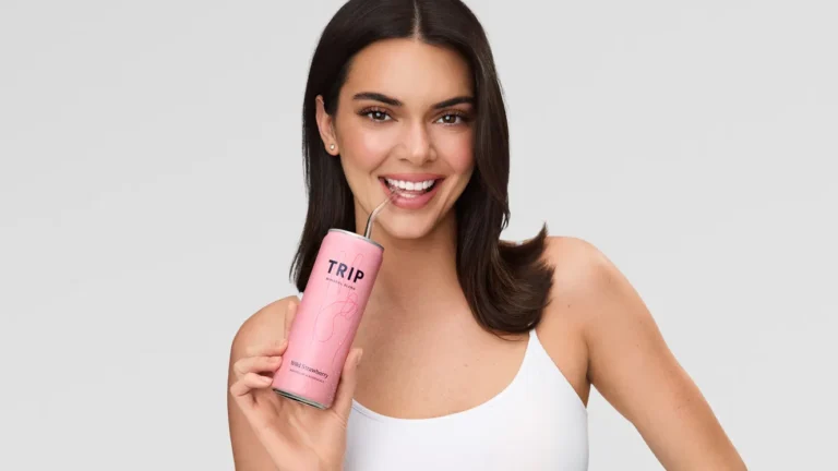 Kendall Jenner vira sócia de bebida que promete relaxamento sem álcool