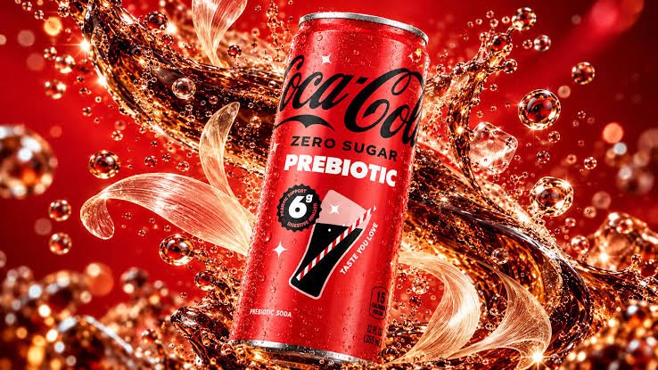 Coca-Cola testa versões prebióticas da Coca-Cola Zero, do Sprite Zero e da Fresca